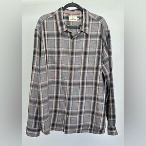 The Normal Brand Men's Gray Plaid Shirt